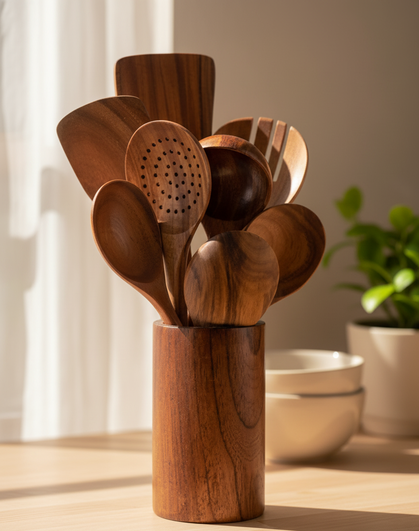 Top 5 Reasons to Switch to Wooden Kitchen Utensils in 202