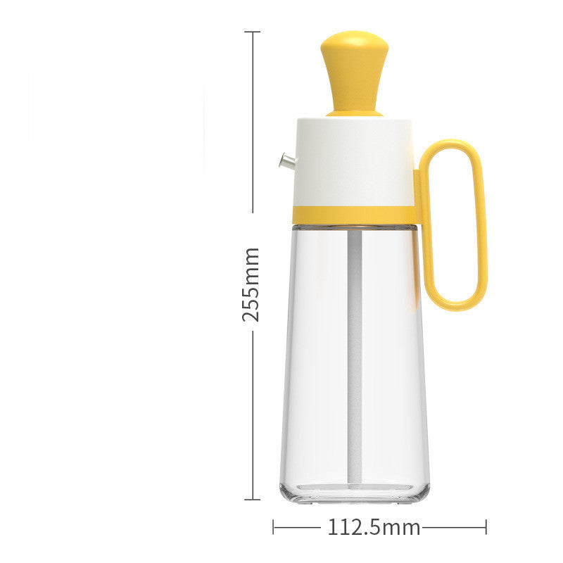 2 In 1 Oil Dispenser With Silicon Brush