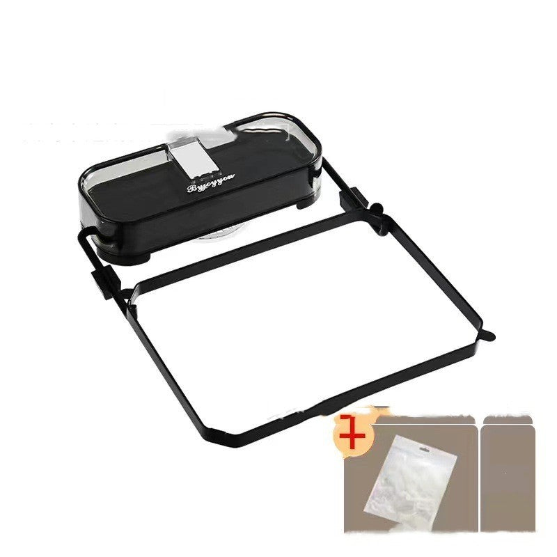 Kitchen Sink Filter Rack – Suction Cup Drain Rack / Strainer