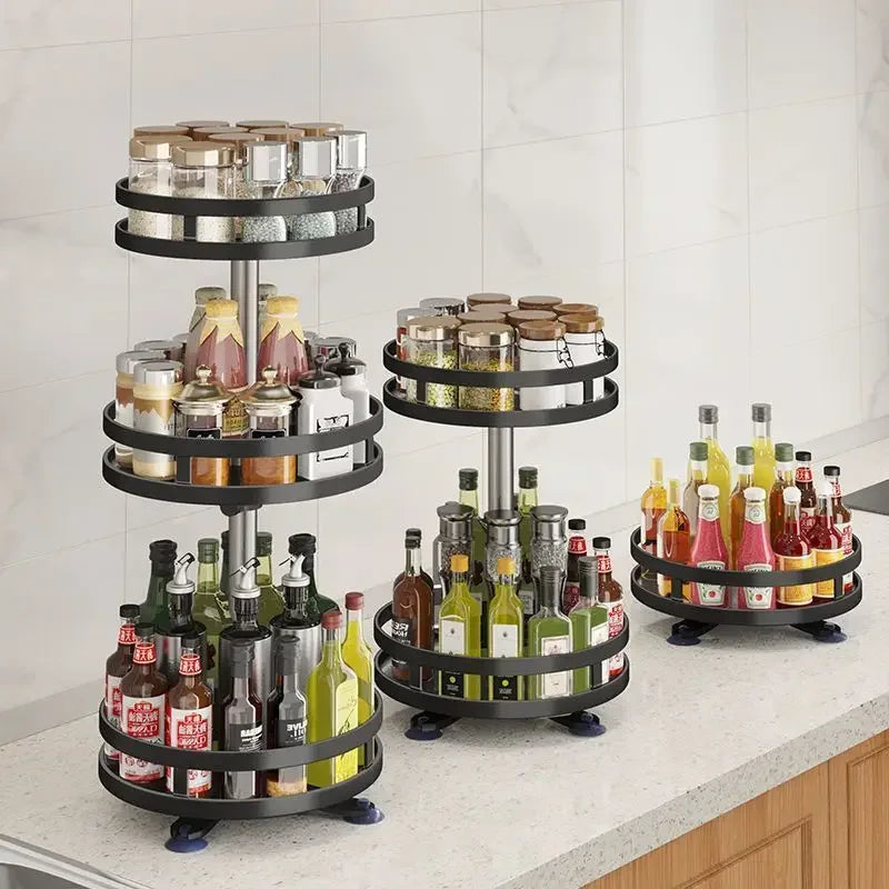 Multifunctional Kitchen Spice Rack