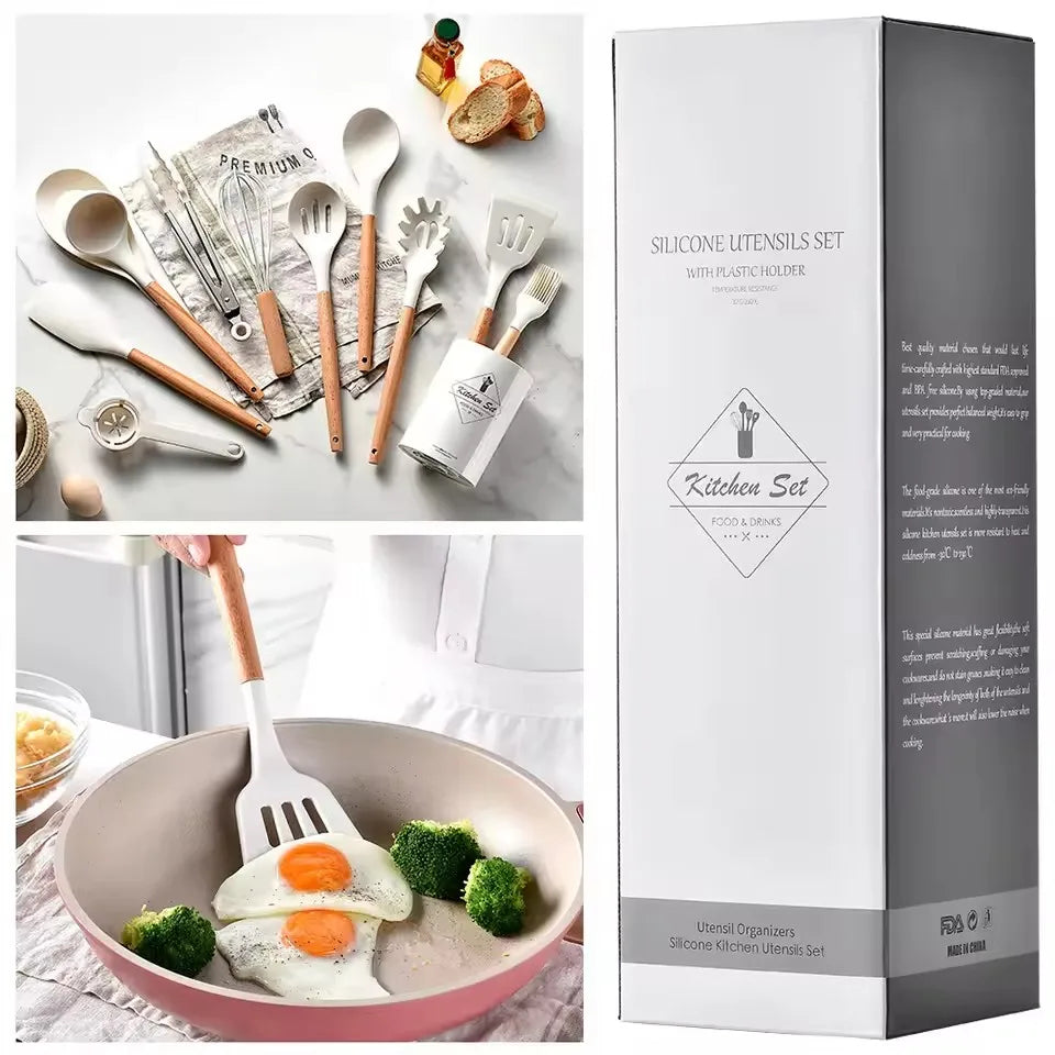 9-Piece Silicone Kitchen Set