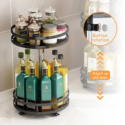 Multifunctional Kitchen Spice Rack