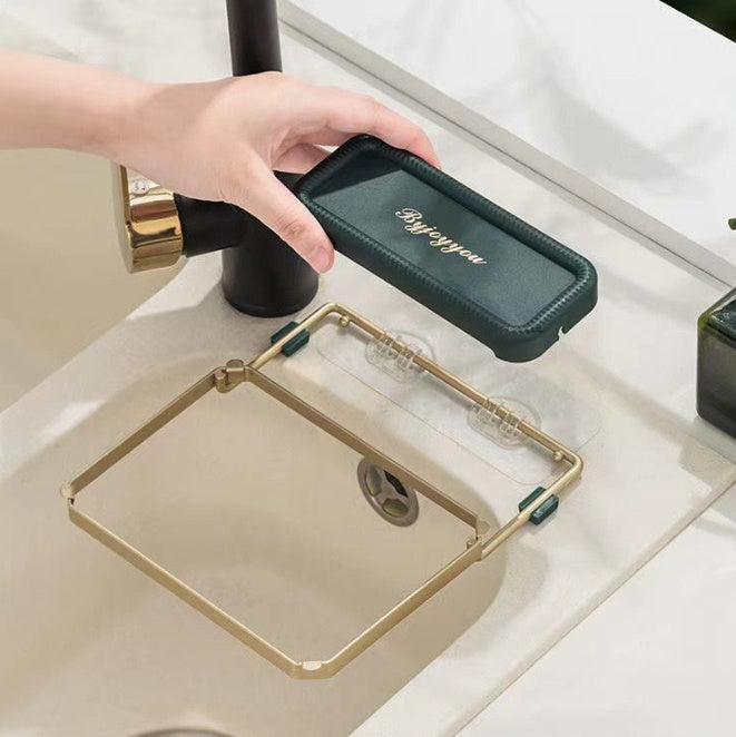 Kitchen Sink Filter Rack – Suction Cup Drain Rack / Strainer