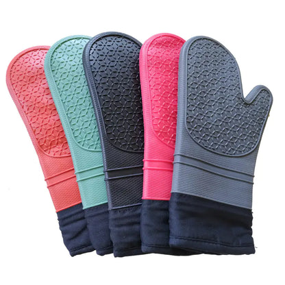 High-Temperature Silicone Baking Kitchen Gloves